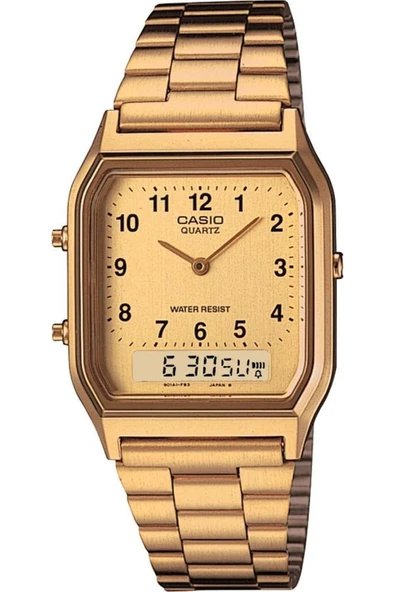 Casio Aq-230ga-9bmq Retro Unisex Kol Saati