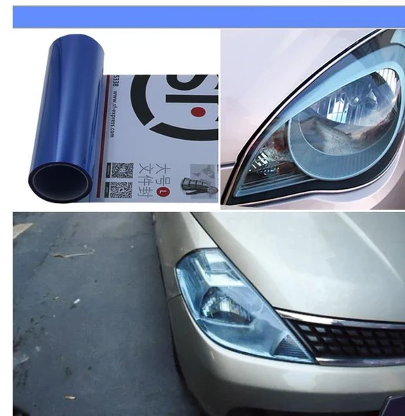 Far Stop Filmi 30 cm x 9 mt Koyu Mavi Deep Blue STD-FS-DB - 2