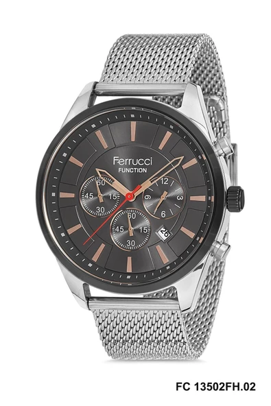 Ferrucci Fc.13502fh.02 Fonksiyonlu Erkek Kol Saati