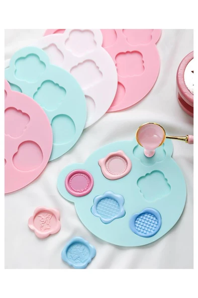 Davetiye Mühür Mumu Silikon Kalıp Sevimli Ayıcık 6 Farklı Model ürün görseli