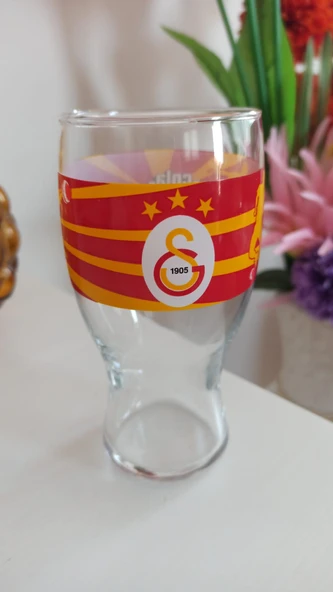 vintage cola turca lisanslı galatasaray lisanslı cam bardak - 3