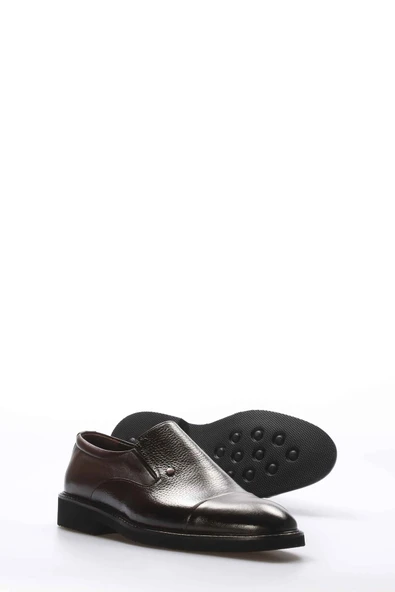 Hakiki Deri  Erkek Klasik Ayakkabı 159MA015 - Resim 3