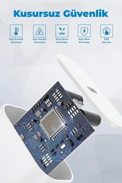 Samsung Galaxy A70 A70s A71 A72 A73 M51 M52 Uyumlu Hızlı Şarj Aleti 25w Type-c Adaptör - 2
