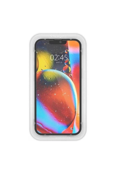 Spigen iPhone 14 Plus / iPhone 13 Pro Max Cam Ekran Koruyucu Kolay Kurulum - AGL03723 - 8