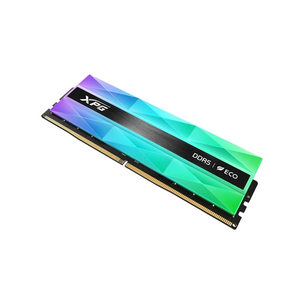 XPG Lancer Neon 32GB (2x16) 6400MHz CL32 DDR5 UDIMM RAM AX5U6400C3216G-DCLANRSG - 3