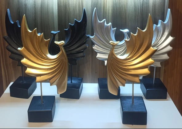 sarı renk kırılmaz 2 li tavus kuşu biblosu - Resim 5