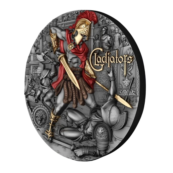 AgaKulche Gladyatör Gümüş Sikke Coin - 4