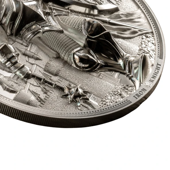 AgaKulche Demir Şövalye Gümüş Sikke Coin - 5