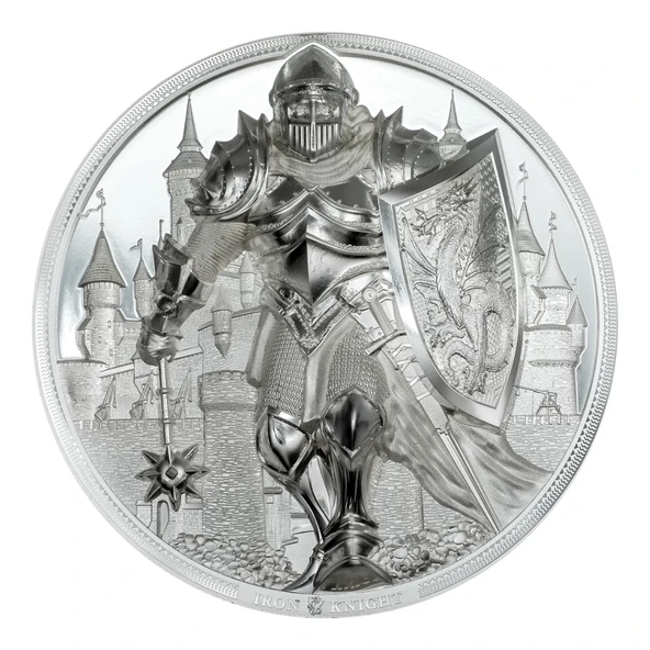 AgaKulche Demir Şövalye Gümüş Sikke Coin