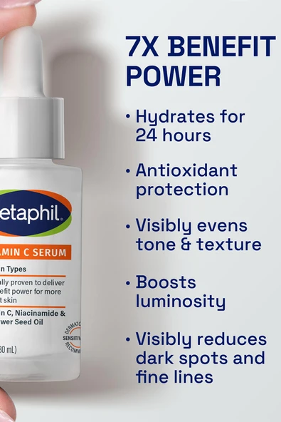 Cetaphil Vitamin C Aydınlatıcı Yüz Serumu 30ML - Resim 4