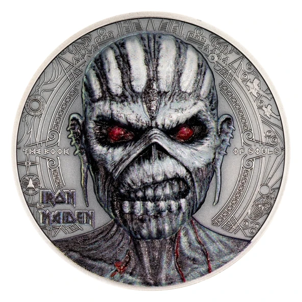 AgaKulche Iron Maiden Gümüş Sikke Coin