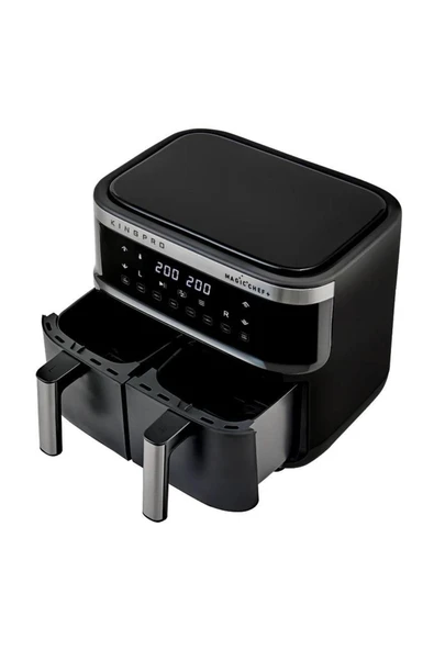 King Kyf32 Magic Chef + Dual Airfryer Pişirme Robotu - 2