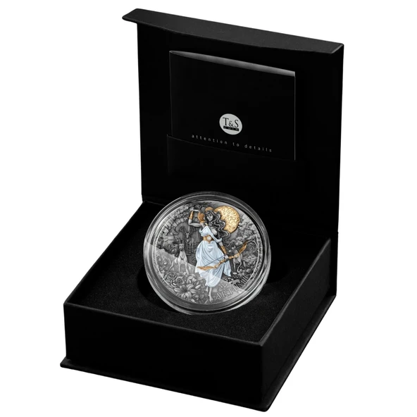 AgaKulche Artemis Gümüş Sikke Coin - 5