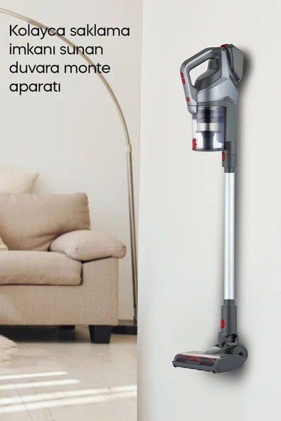 Sinbo SVC-8619 Dik Saplı Şarjlı Süpürge - 3