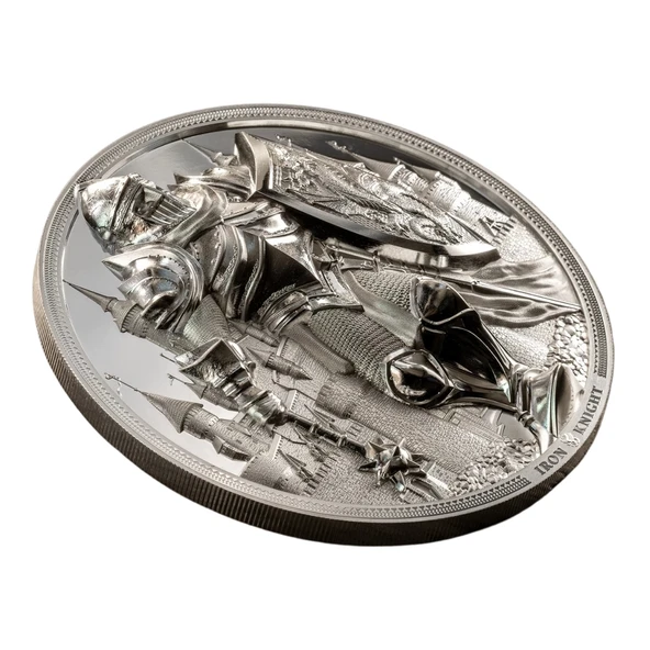 AgaKulche Demir Şövalye Gümüş Sikke Coin - 6