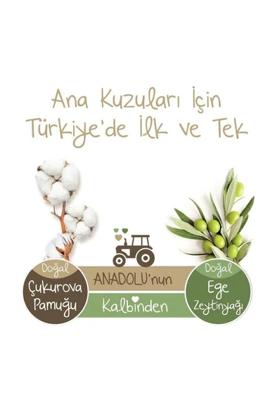 Baby Turco Doğadan 2'Li Fırsat Paketi Bebek Bezi 7 Numara Xxlarge 40 Adet - 6