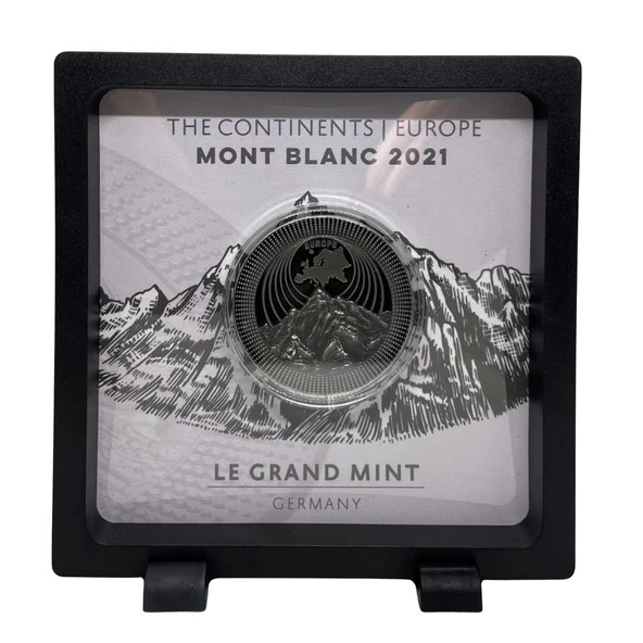 AgaKulche Mont Blanc Dark 2021 Gümüş Sikke Coin - 3