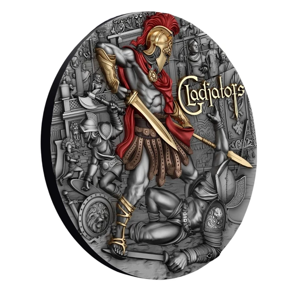 AgaKulche Gladyatör Gümüş Sikke Coin - 3