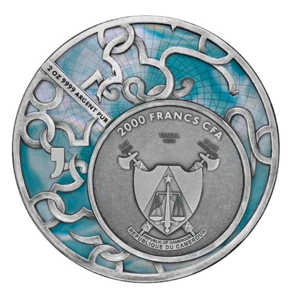 AgaKulche Afrodit'in Doğuşu Gümüş Sikke Coin - 2