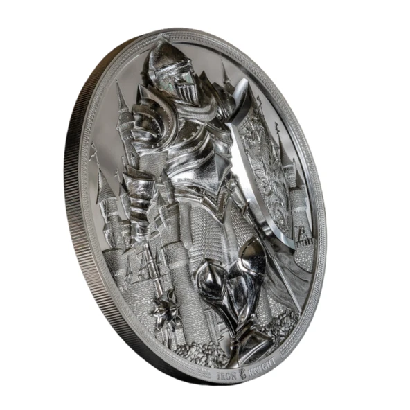 AgaKulche Demir Şövalye Gümüş Sikke Coin - 8