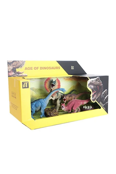 Dinozorların Dünyası ve Aksesuarları Oyun Seti ile Evde Bir Dinozor Parkı Kurun!