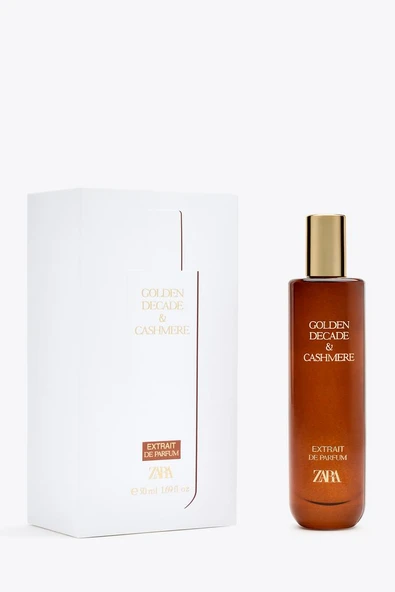 ZARA GOLDEN DECADE & CASHMERE EXTRAIT DE PARFUM 50ML (1.7 FL. OZ). - 5