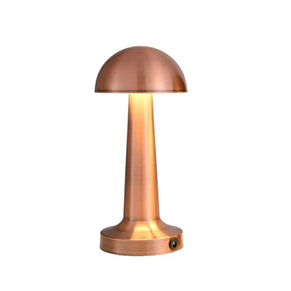 Cata CT-8430 Lizbon Şarjlı Masa Lambası Rose Gold Dokunmatik Dimmerli 3 Renk Modlu LED Işık - 2