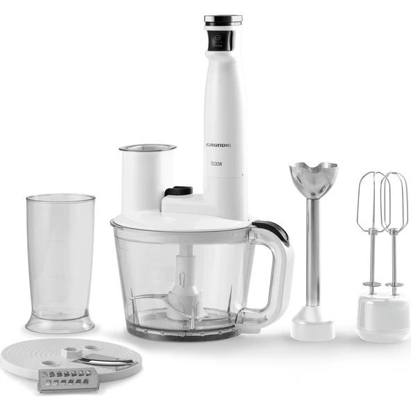 Grundig RHB 4050 Beyaz 1500 W Blender Seti