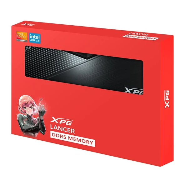 XPG Lancer 32GB (2x16) 6000MHz CL30 DDR5 UDIMM RAM AX5U6000C3016G-DCLABK - 4