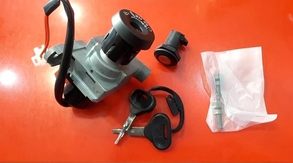 Honda Ps 150 - Dylan 150 Kontak Seti Oem Full Kilit Seti Arasmoto - Resim 3