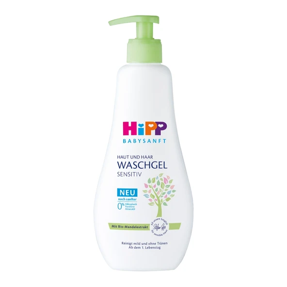 Hipp Babysanft Bebek Saç ve Vücut Banyo Jeli 400 ml