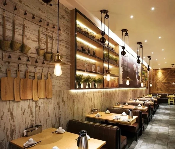 Cata CT-4350 Amber Rustik LED Ampul 4W E27 Duylu Dekoratif Filament Lamba 2700K Sıcak Işık - 3