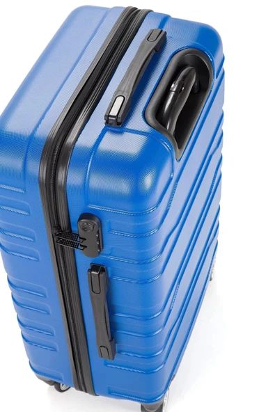 Fossil Unisex Büyük - Orta - Kabin Boy 3'lü Valiz Seti Sax 123X - Resim 3