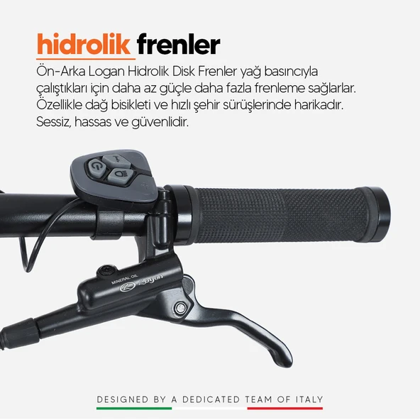 Stradacycles E-Vivo Hidrolik Disk Gizli Batarya 28 Jant Elektrikli Şehir Bisikleti - 7