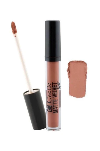 Cecile Kadifemsi Mat Ruj - Matte Velvet Lips 02 8698438606202
