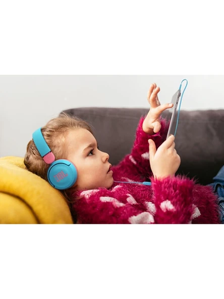 JBL JR310 Kulak Üstü Çocuk Kulaklığı Mavi - 5