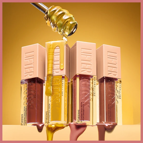Maybelline New York Lifter Gloss Honey’d Nemlendirici Dudak Parlatıcısı - 29 Toast - 3