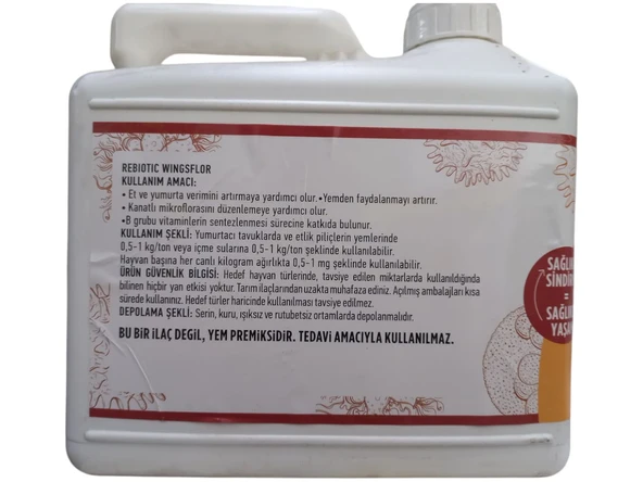 Hs Tarım Rebiotic Wingsflor 5KG - 4