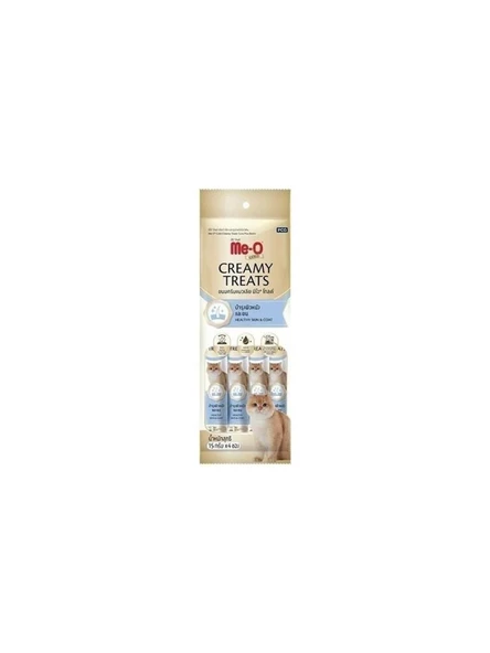 ME-O Gold Creamy Ton Balıklı ve Biotin Kedi Ödül Maması 15 Gr x 4 Adet