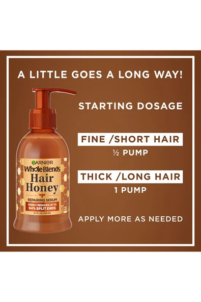 Garnier Whole Blends Bal Özlü Onarıcı Saç Serumu 150ML - 3
