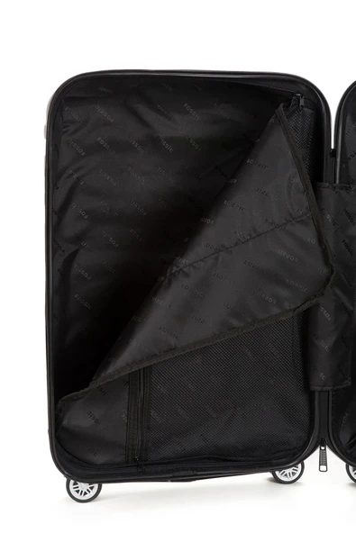 Fossil Unisex Büyük - Orta - Kabin Boy 3'lü Valiz Seti Antrasit 123X - 6