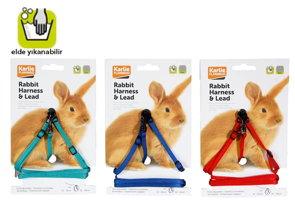 Karlıe Tavşan Tasma+uzatma 100cm / 20-30cm ürün görseli