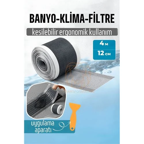 Banyo Gider Süzgeci Kesilebilir Ergonomik 4 Metre