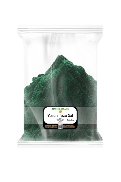 Saf Spirulina Toz Yosun 100 G %100 Saf Yosun Tozu Alg