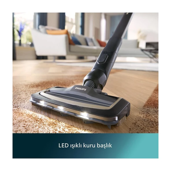 Philips AquaTrio 9000 Serisi Islak ve Kuru Temizlik Kablosuz Dikey Süpürge PD 820 XW9463/11 - 3