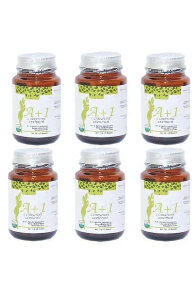 HHS HHS A1 L-carnitine Lepidium A 1 Bitkisel 30 Kapsül X 6 Adet Kutu - 2