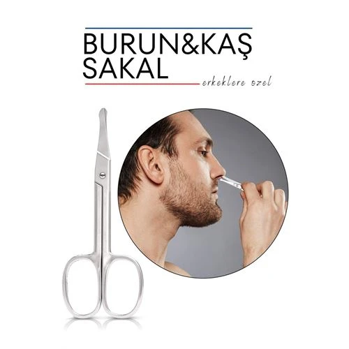 Burun Makası Güvenli Uçlu Solingen Profesyonel