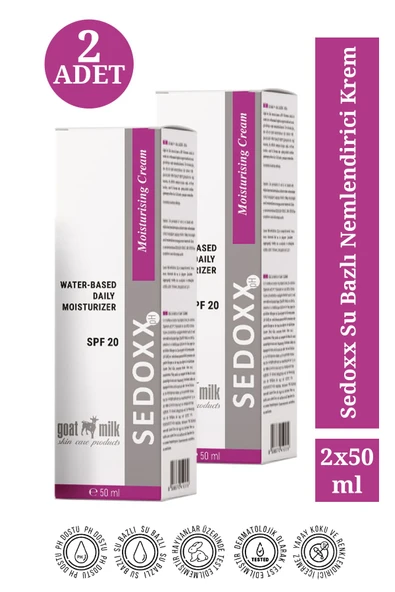 SEDOXX SEDOXX Nemlendirici Krem 50 ml 2 Adet
