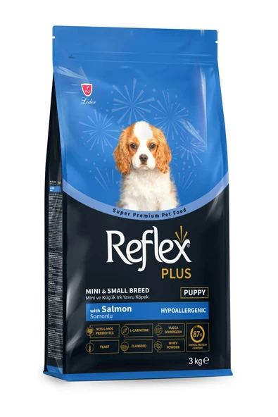 Reflex Plus Somonlu Mini ve Küçük Irk Yavru Köpek Maması 3 Kg ürün görseli