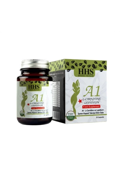 HHS DOĞAL BİTKİSEL ÜRÜNLER HHS DOĞAL BİTKİSEL ÜRÜNLER Hhs A1 L-carnitine 30 Kapsül